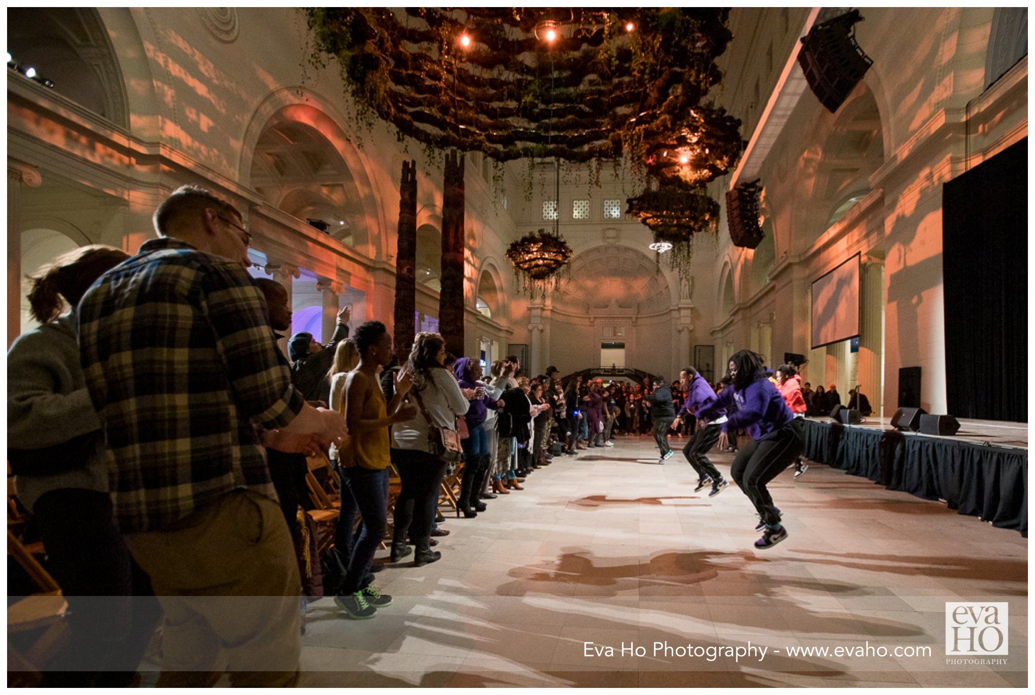 dancers perform at Field Museum's Alive event