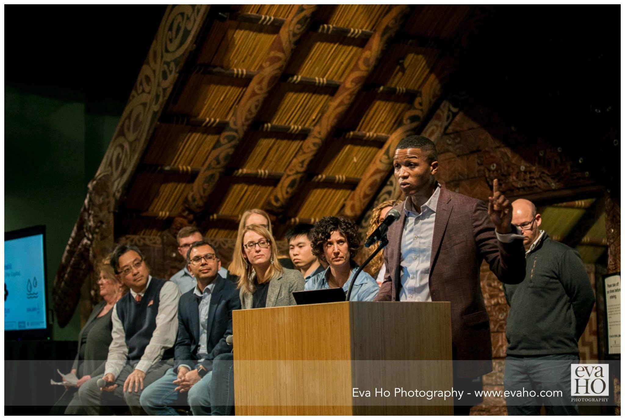 one of the many speakers at the Field Museum Night of Ideas event